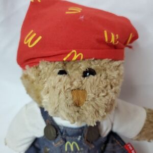 McDonald's‎ I'm Lovin' It Overalls Bear Plush